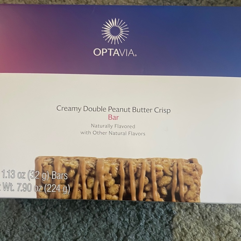 Creamy Double Peanut Butter Crisp Bars